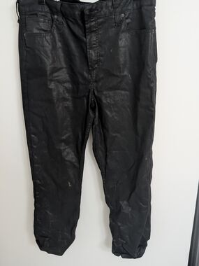 GAP Black Vintage Slim High-Rise Jeans